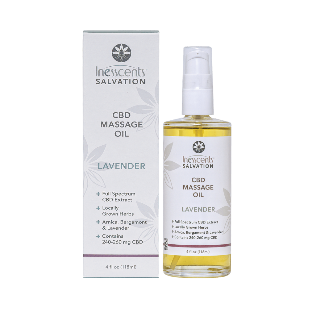 Inesscents Cbd Lavender Massage Oil Botanicam